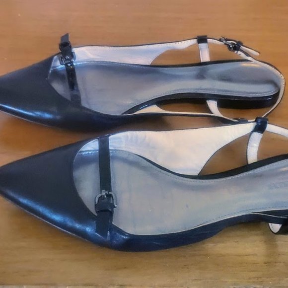 Coach Slingback Pointy Toe Flats size 6 - Picture 2 of 5